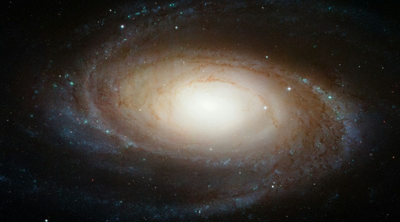 This supermassive black hole is located in an unusual part of its galaxy