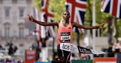 Magic barrier broken: Sebastian Sawe dives well under two hours in London Marathon
