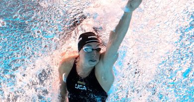Gretchen Walsh lowers own 100m butterfly world record for fourth time