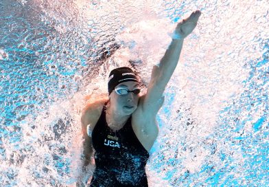 Gretchen Walsh lowers own 100m butterfly world record for fourth time