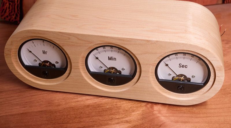 A Nicer Voltmeter Clock