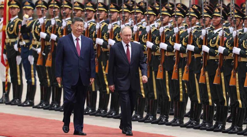 Putin hails ‘unprecedented’ China ties in Xi meeting