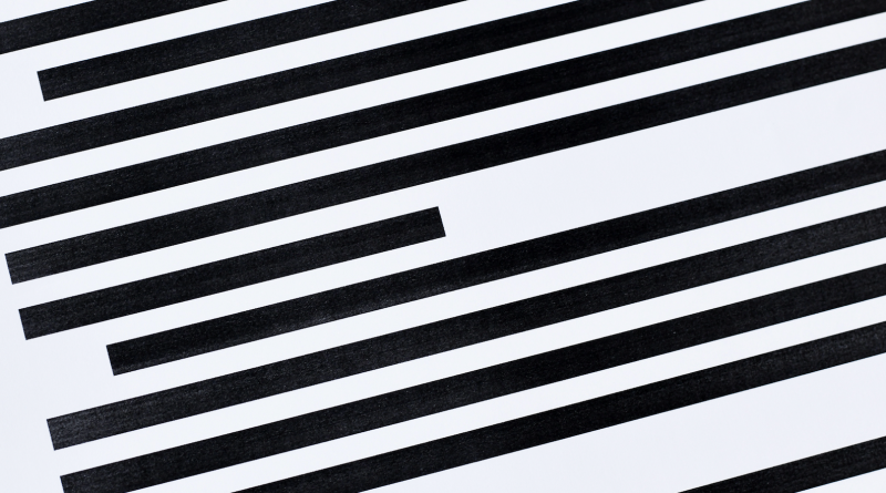 Publisher’s Platform: Redactions and the move towards radical transparency Publisher’s Platform: Redactions and the move towards radical transparency