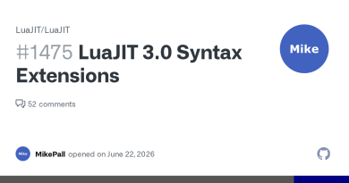 LuaJIT 3.0 proposed syntax extensions